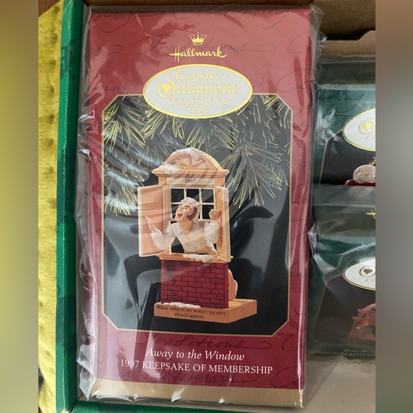 1997 Hallmark Collectors Club The Night Before Christmas Set